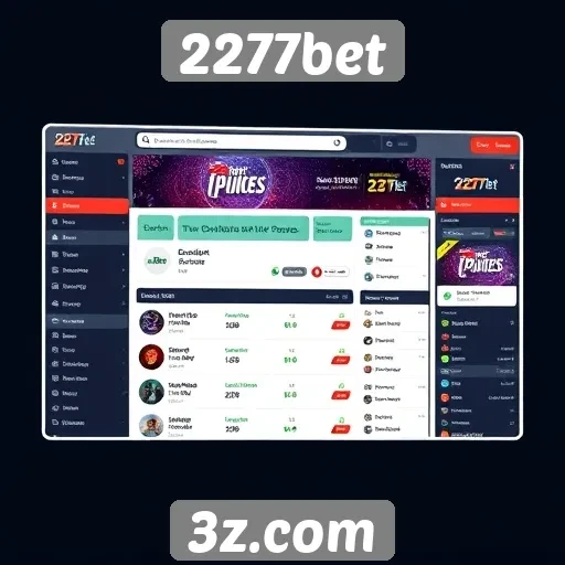 Interface do usuário do 2277bet é amigável e intuitiva